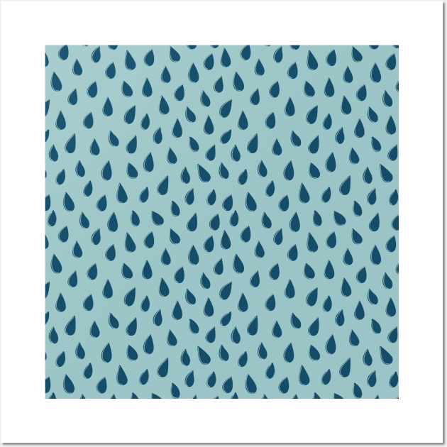 Pattern with chaotic spots Wall Art by DanielK